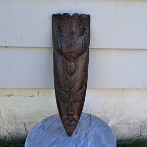 Wooden Indonesian Wall Mask